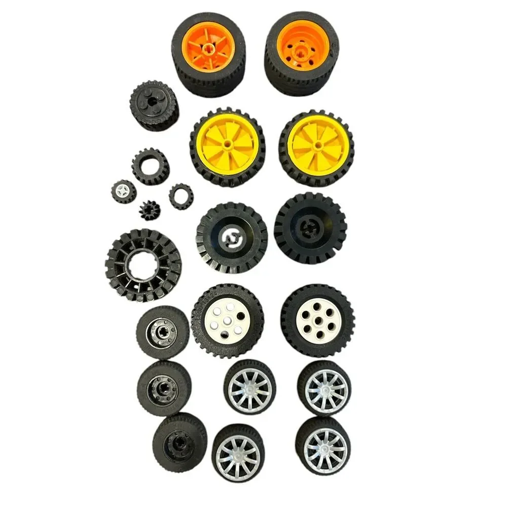 Lego‎ Tires & Wheels Mixed Lot